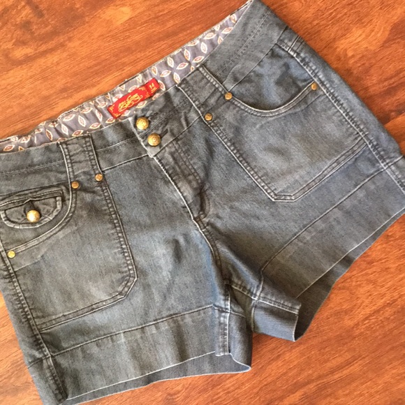 one 5 one denim shorts